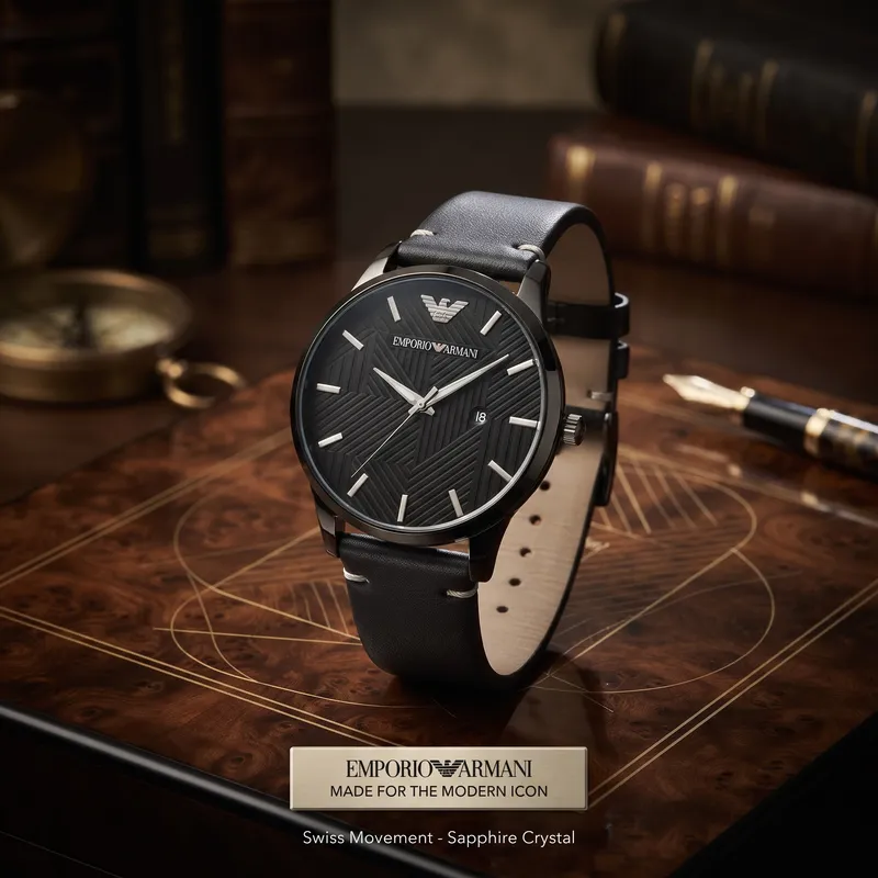 Emporio Armani Men's Watch – Modern Elegance & Luxury Style